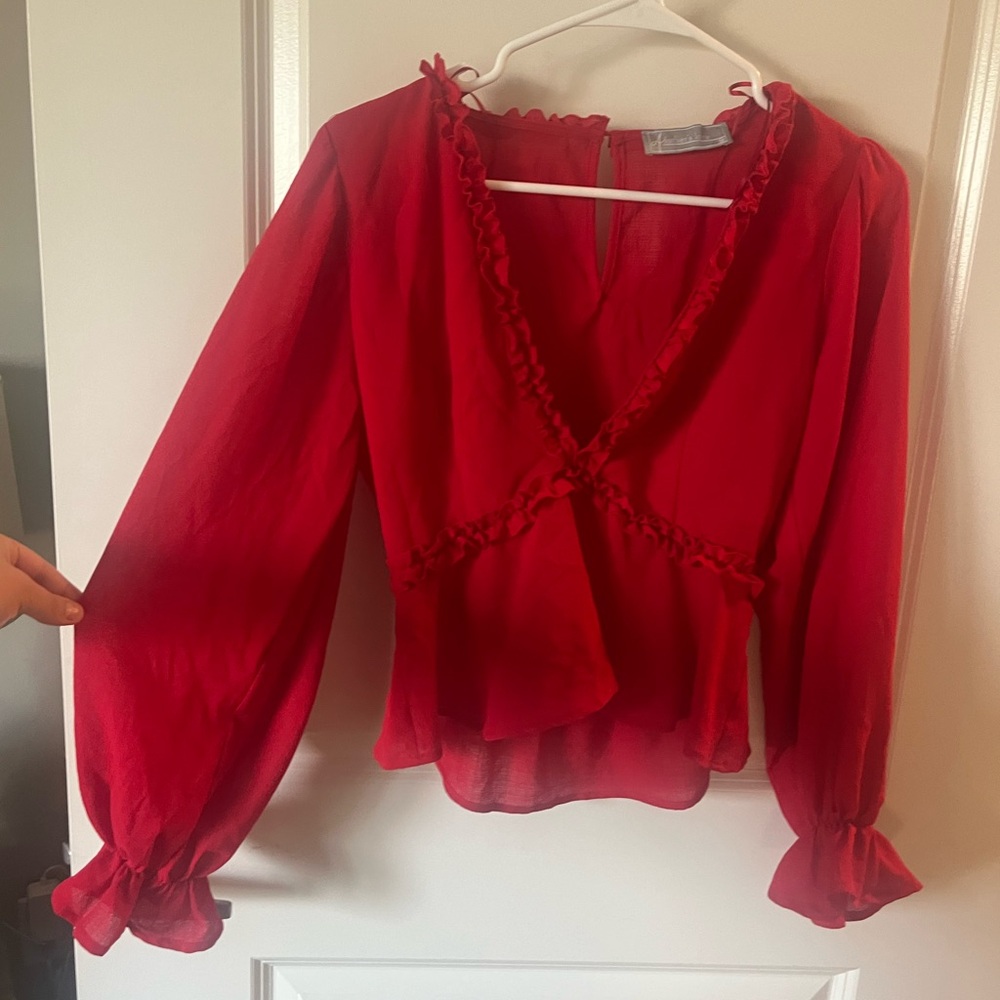 Lizard Thicket Red Top - WORN ONCE